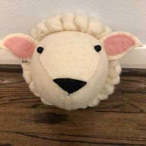 Serena & Lily Felted Wool Wall Animal Head
